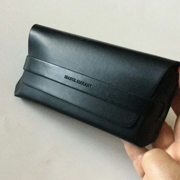 ISABEL MARANT LEATHER SUNGLASSES CASE BLACK NEW Isabel Marant IM 0164/S 807GB Sunglasses - US main image 2